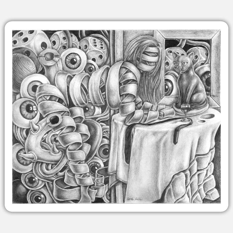 alia iacta est Sticker Größe S (10 x 10 cm)