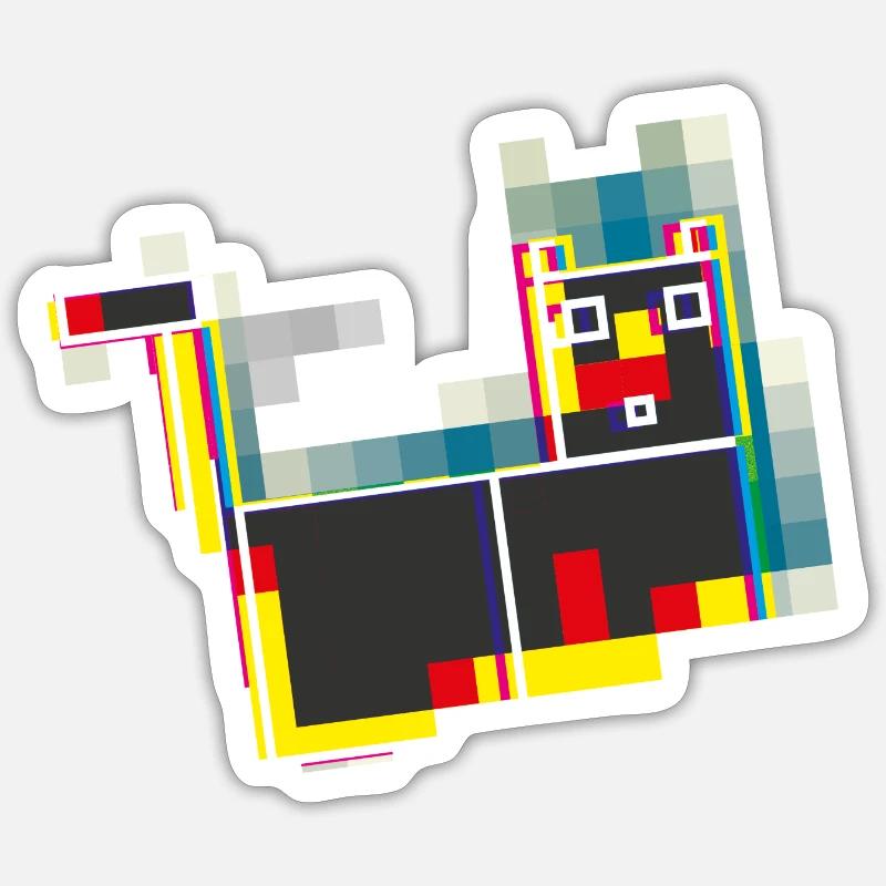 Sticker taille S (10 x 10 cm) - 