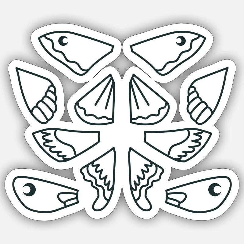 Sticker Größe S (10 x 10 cm) - 