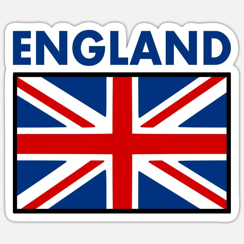 England Sticker size S (10 x 10 cm)