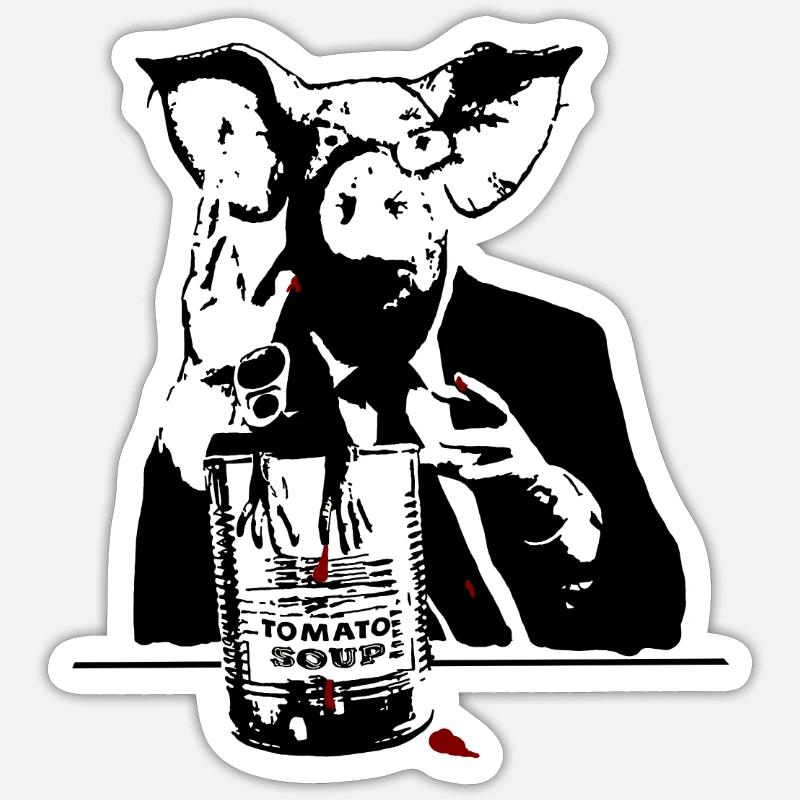 Sticker taille S (10 x 10 cm) - 