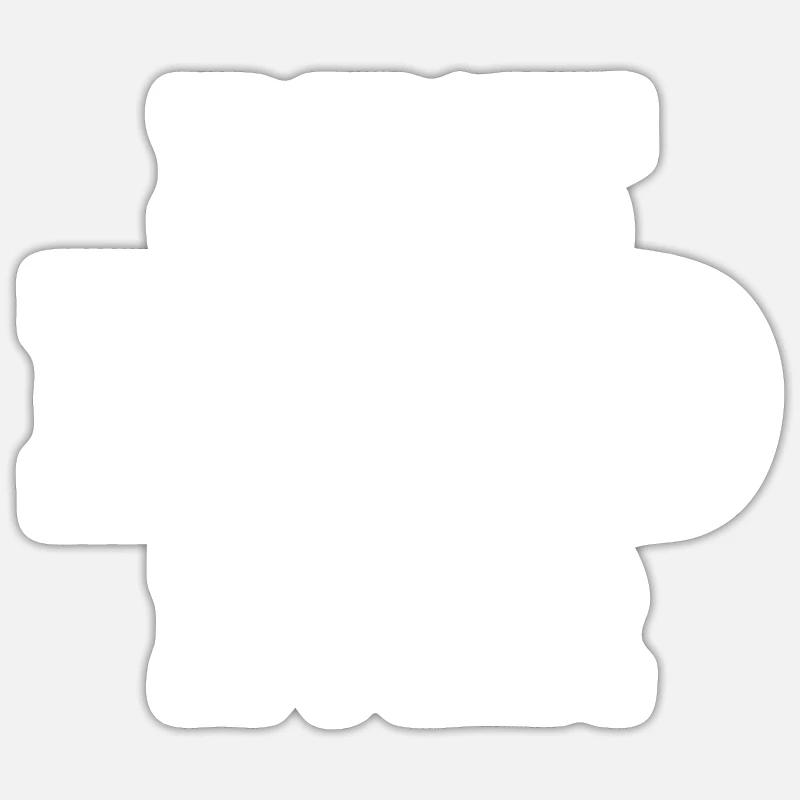 Best dad ever - Sticker taille S (10 x 10 cm) - blanc mat