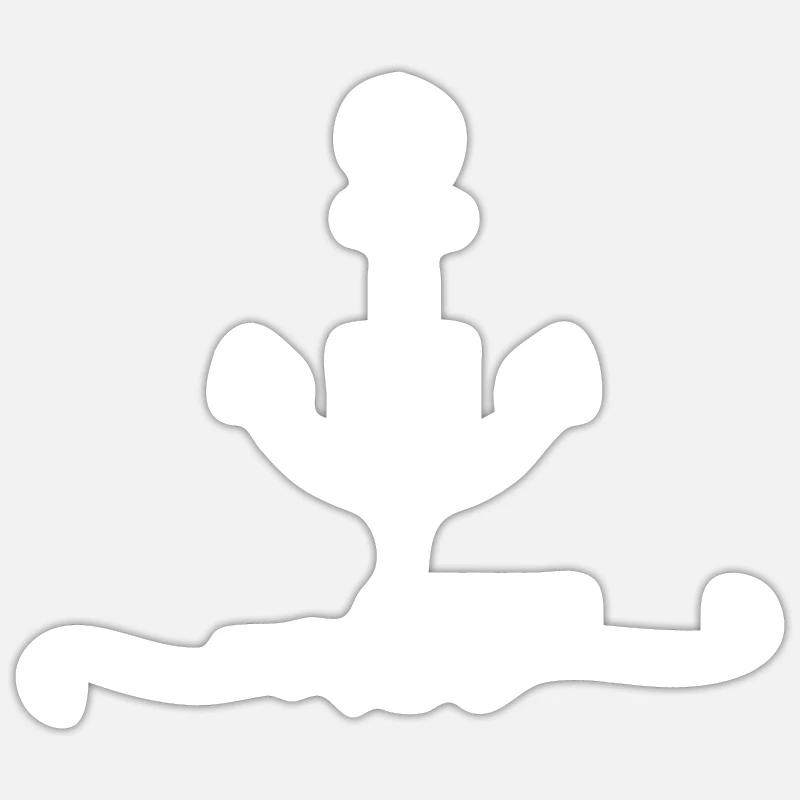 Sticker Größe S (10 x 10 cm) - 