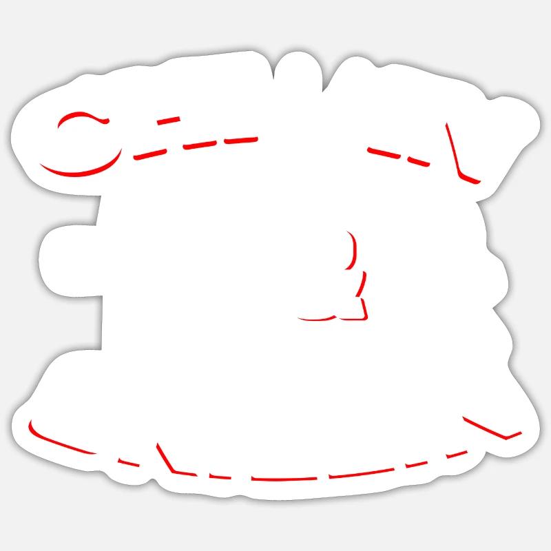 Sticker size S (10 x 10 cm) - 