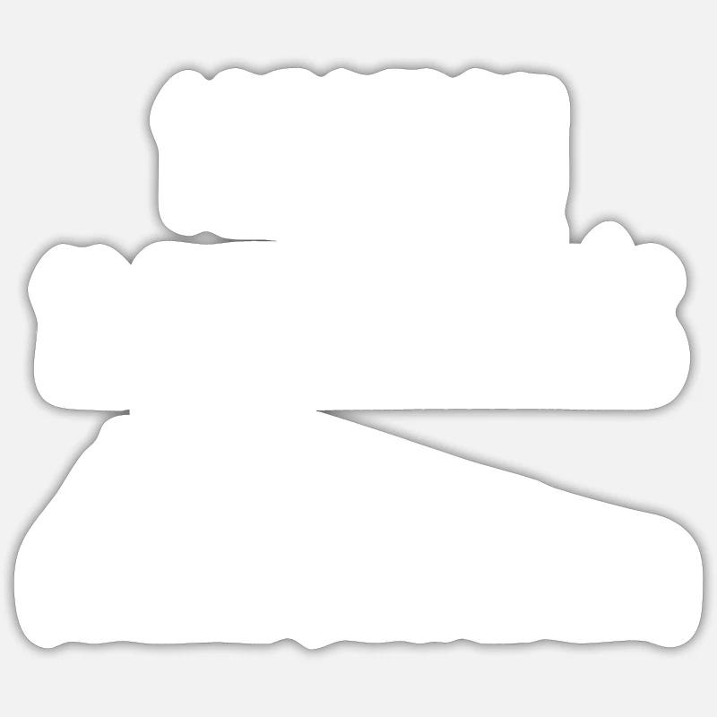 1 de perdu 10 de retrouvés Sticker taille S (10 x 10 cm)
