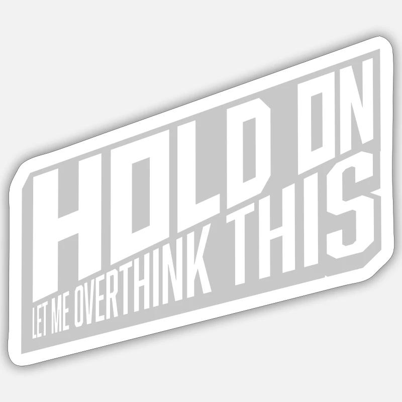 Permettez-moi d’exagérer Sticker taille S (10 x 10 cm)