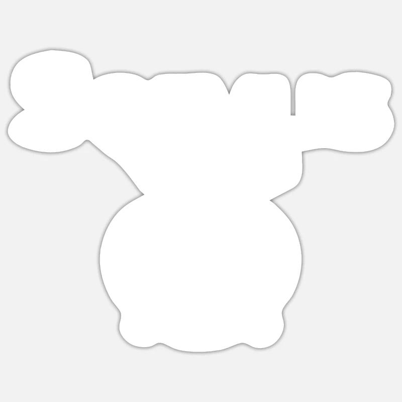 Sticker Größe S (10 x 10 cm) - 