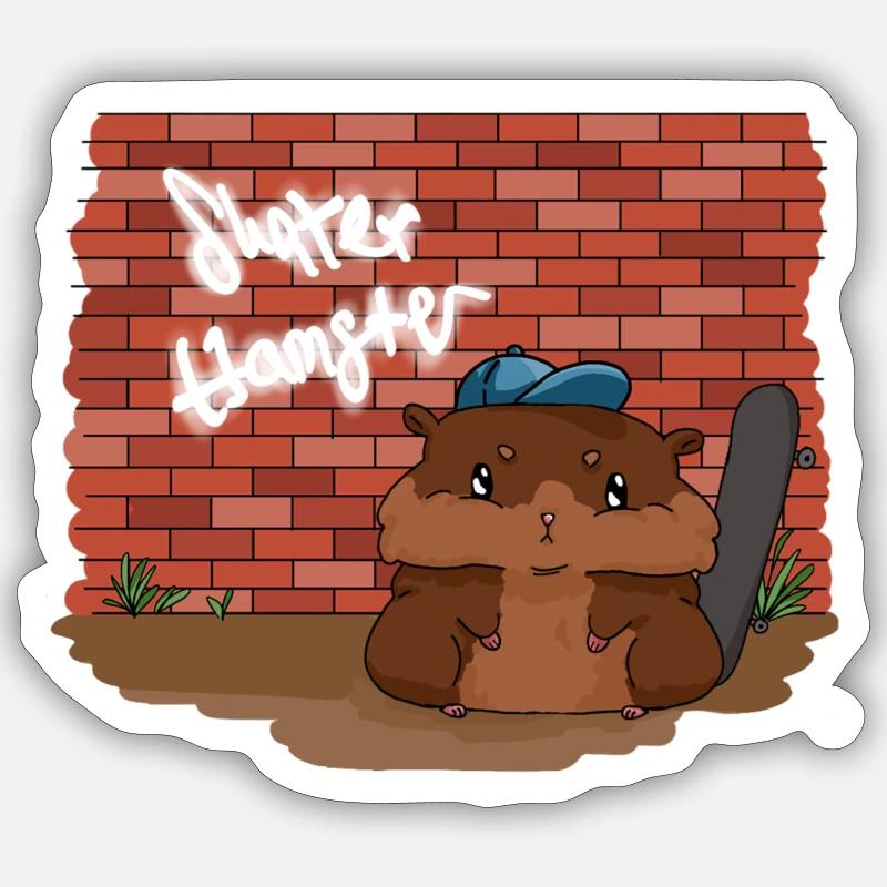 Sticker Größe S (10 x 10 cm) - 