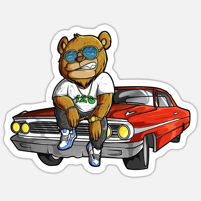 Sticker Größe S (10 x 10 cm) - 