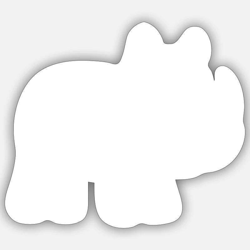 Sticker Größe S (10 x 10 cm) -
