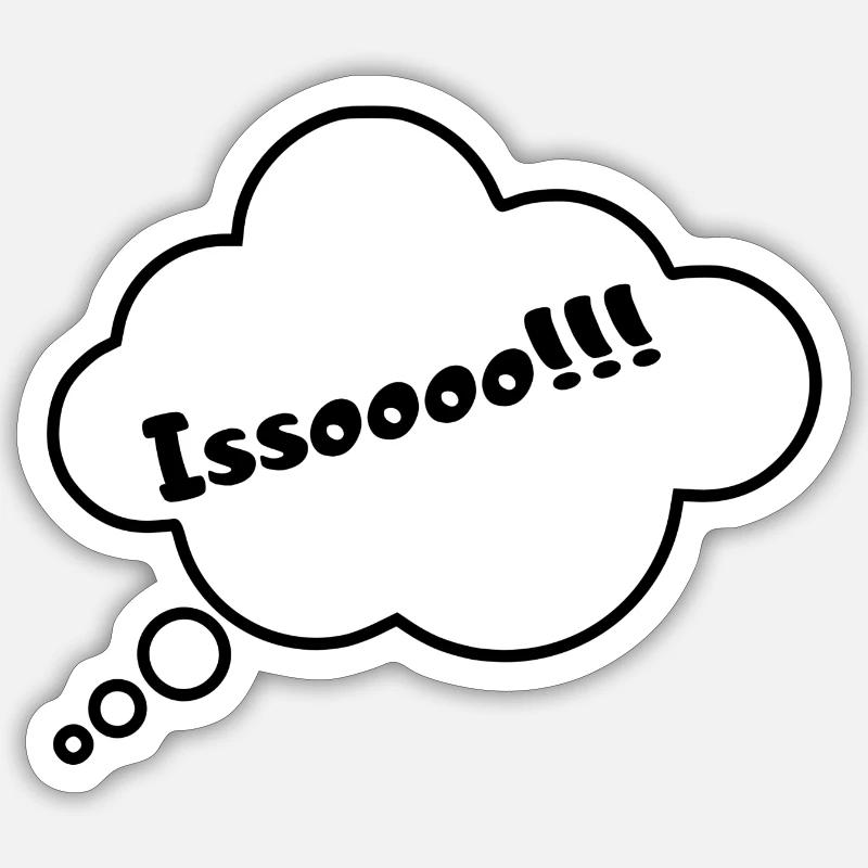 Issoooo Sticker Größe S (10 x 10 cm)
