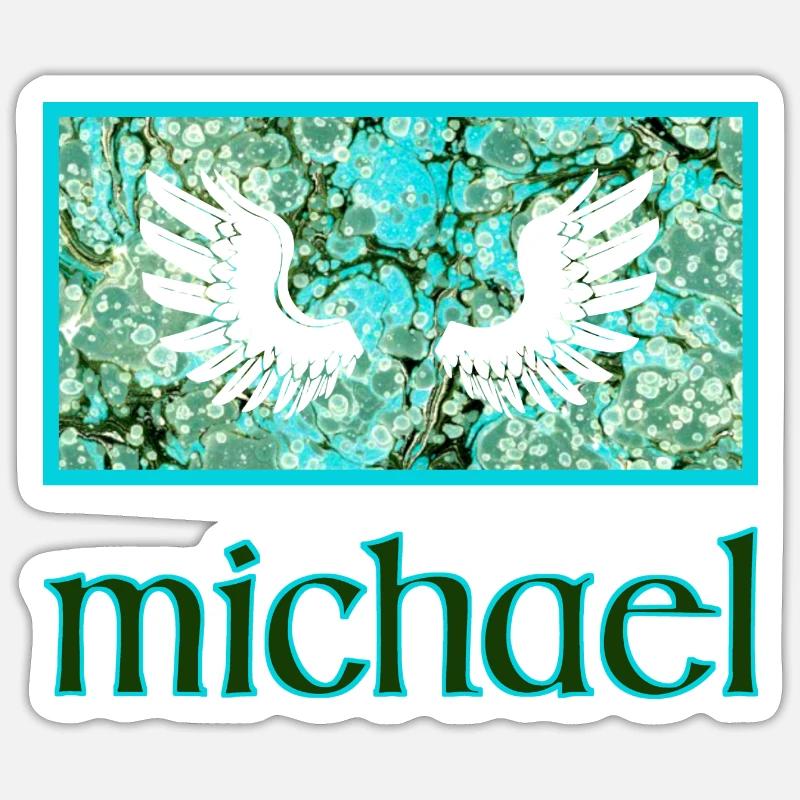 michel e 248 - Sticker taille S (10 x 10 cm) - blanc mat