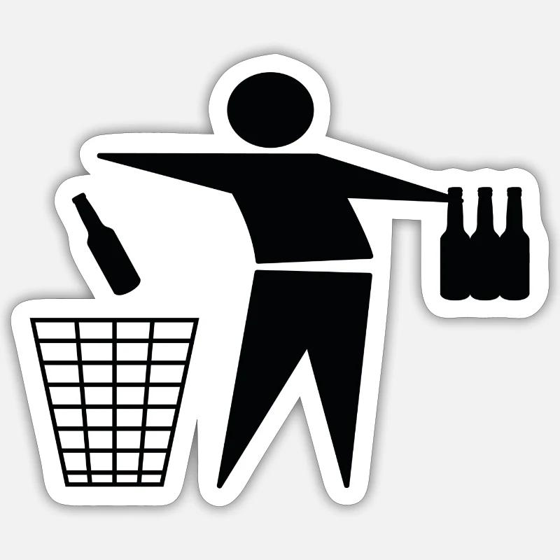 Sticker Größe S (10 x 10 cm) - 