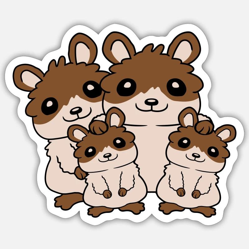 Sticker Größe S (10 x 10 cm) - 
