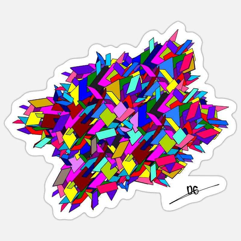 Sticker taille S (10 x 10 cm) - 