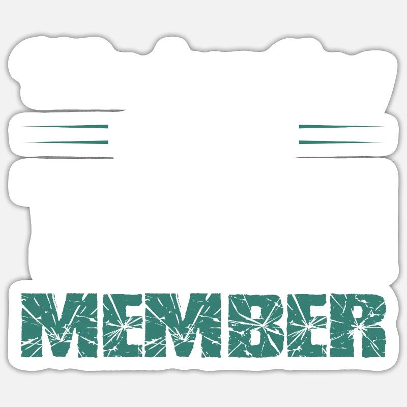 Windsurfing Team - Sticker size S (10 x 10 cm) - white matte
