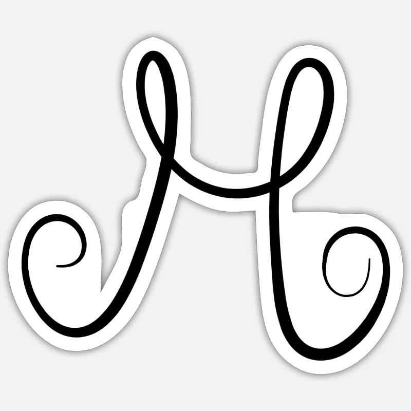 M Sticker taille S (10 x 10 cm)