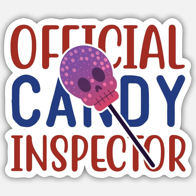 Official Candy Inspector Sticker size S (10 x 10 cm)