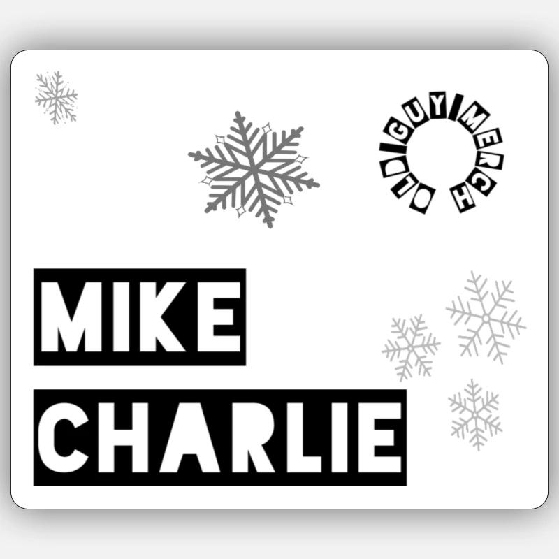 Merry christmas - Sticker size S (10 x 10 cm) - white matte
