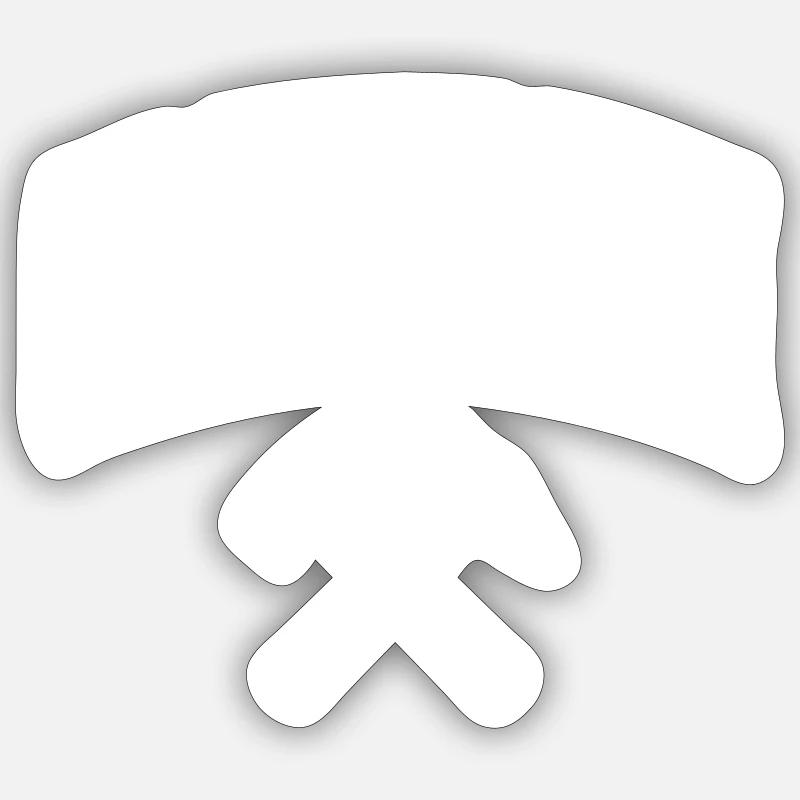 Gelsenkirchen - Sticker size S (10 x 10 cm) - white matte