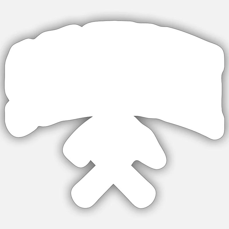 Solingen - Sticker size S (10 x 10 cm) - white matte