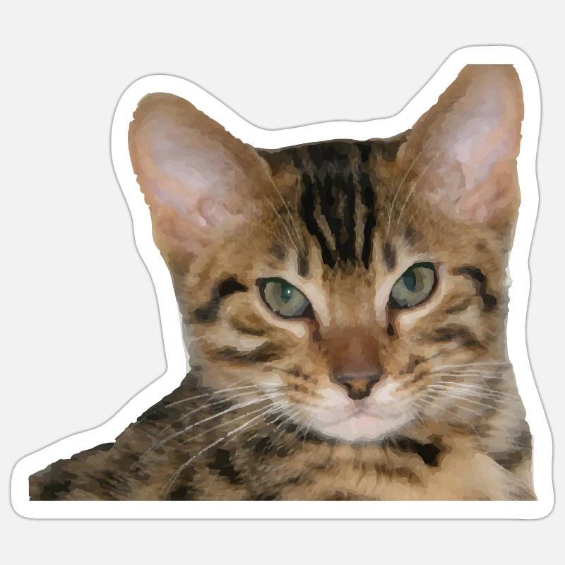 Sticker Größe S (10 x 10 cm) - 