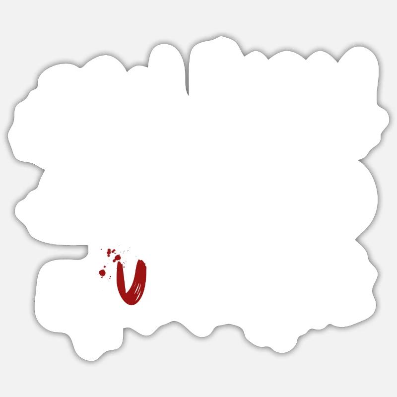 Lateinlehrer Student Schüler Geschenk - Sticker Größe S (10 x 10 cm) - Mattweiß