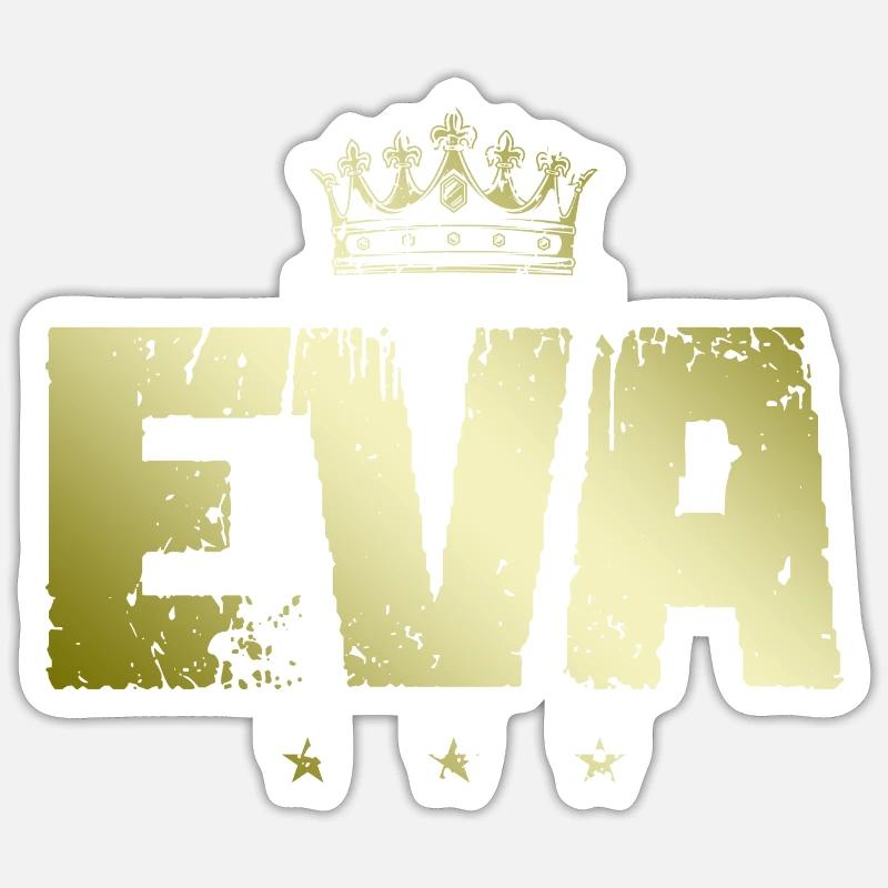 Eva Sticker Größe S (10 x 10 cm)