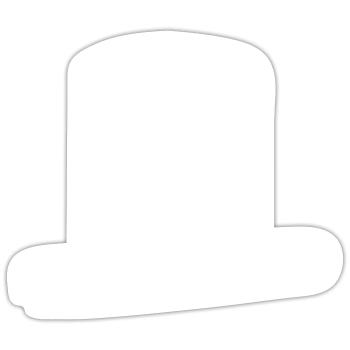 cigar2 - Sticker size S (10 x 10 cm) - white matte - Front