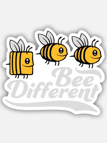  - Sticker taille S (10 x 10 cm) - blanc mat