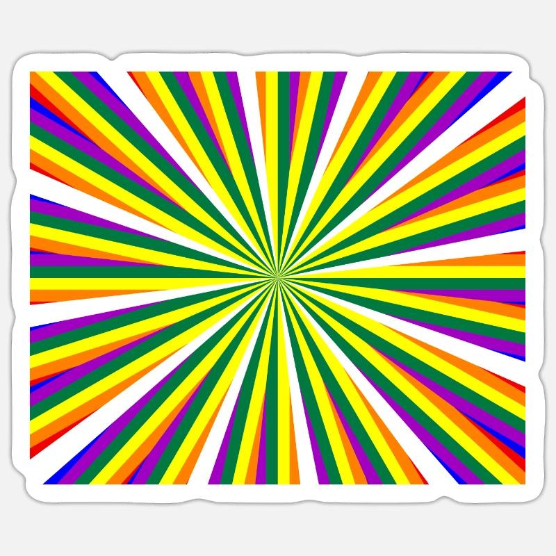LGBT - Sticker size S (10 x 10 cm) - white matte