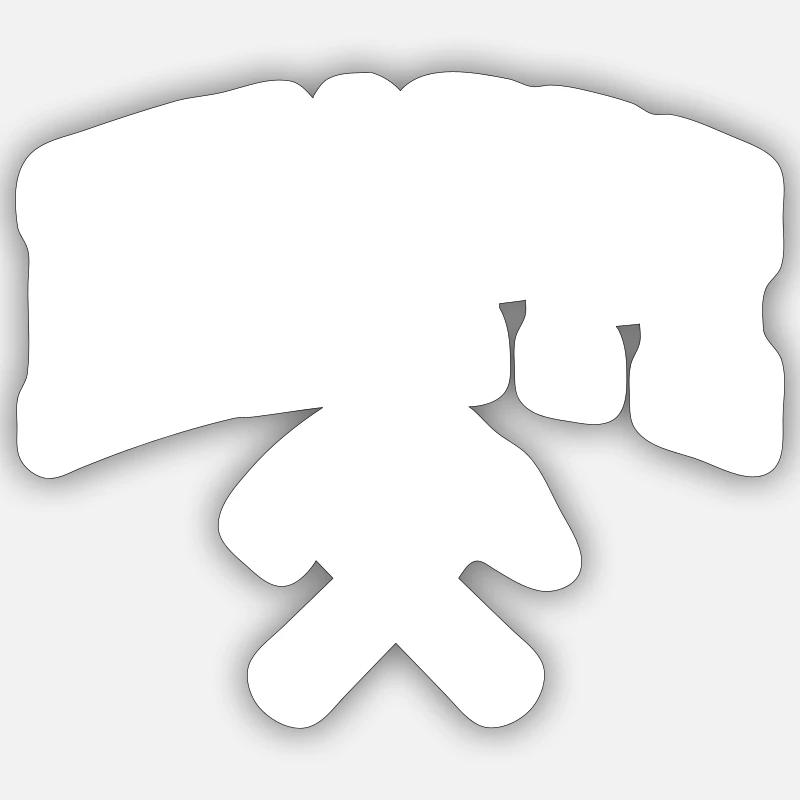 Sticker Größe S (10 x 10 cm) - 