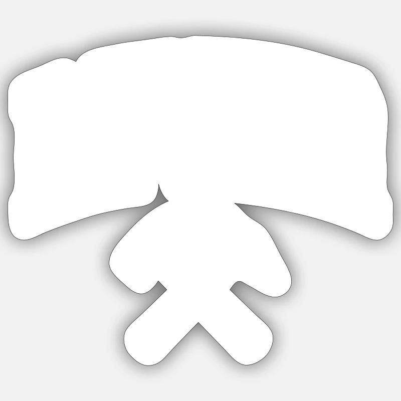 Territory Sticker size S (10 x 10 cm)
