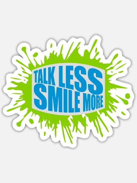  - Sticker size S (10 x 10 cm) - white matte