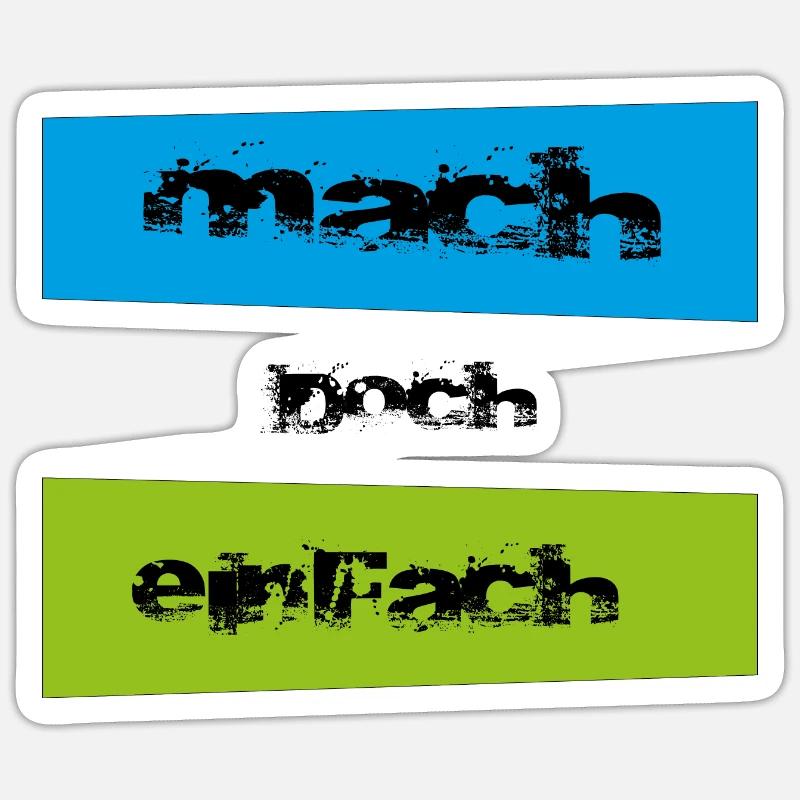 Sticker Größe S (10 x 10 cm) - 
