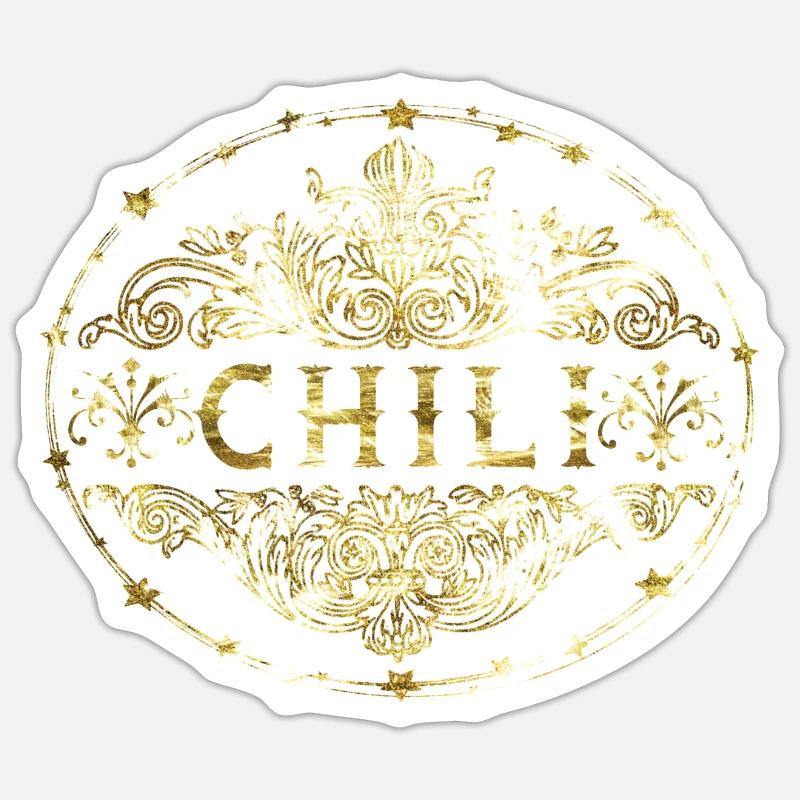 Piment Sticker taille S (10 x 10 cm)