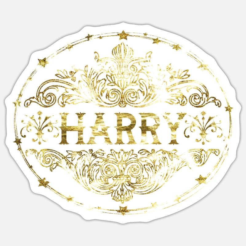 Harceler - Sticker taille S (10 x 10 cm) - blanc mat