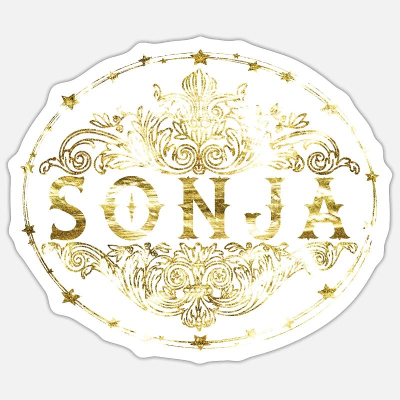 Sonja Sticker size S (10 x 10 cm)