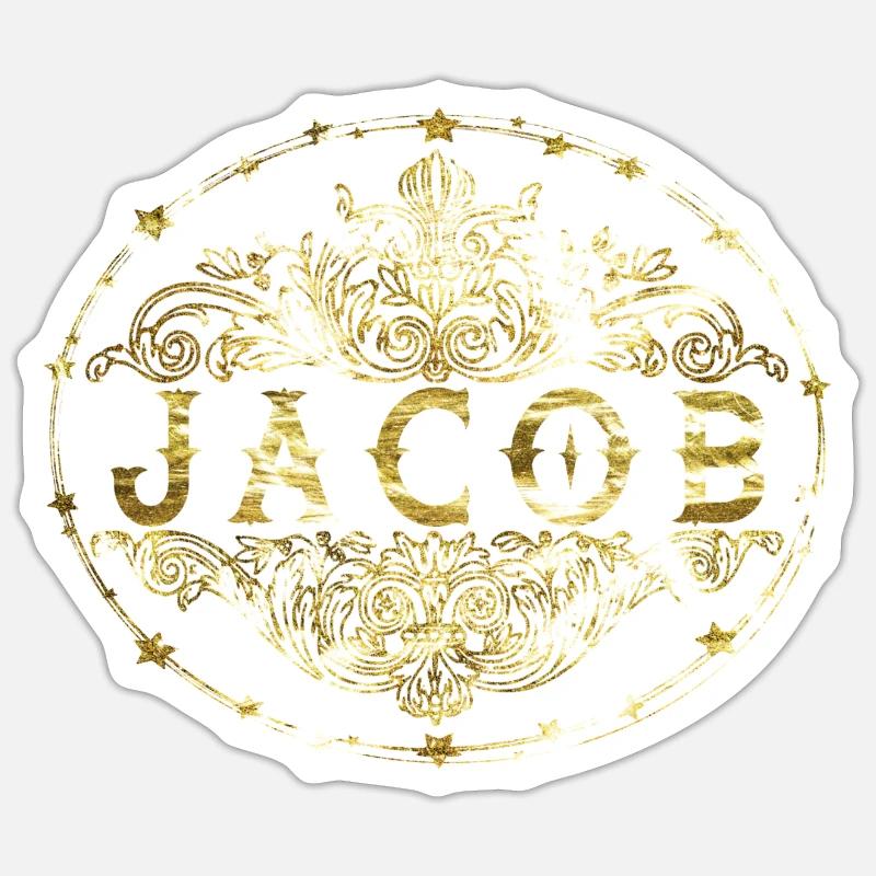 Jacob Sticker size S (10 x 10 cm)