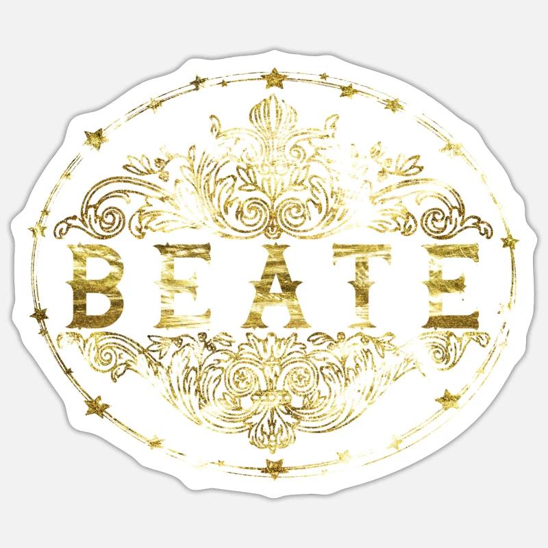 Jennifer - Sticker taille S (10 x 10 cm) - blanc mat
