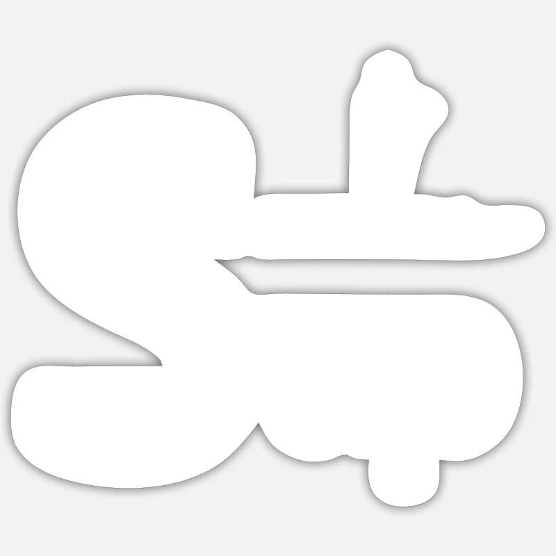 Sticker size S (10 x 10 cm) - 