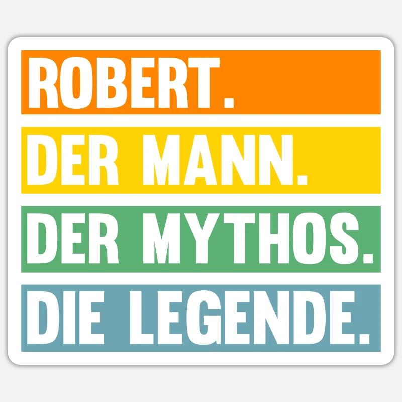 Robert Sticker size S (10 x 10 cm)