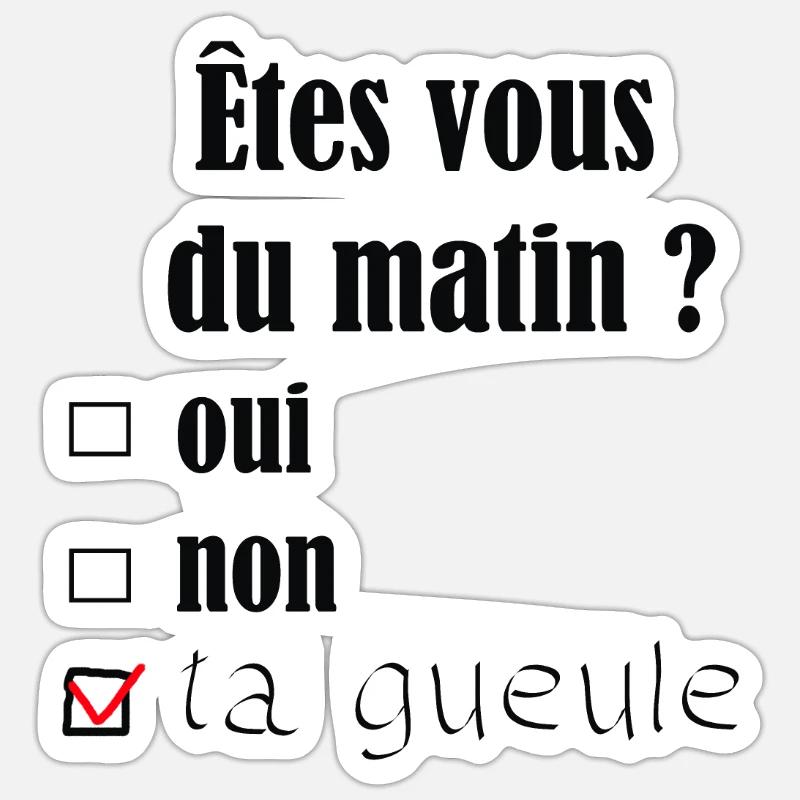 Sticker taille S (10 x 10 cm) - 