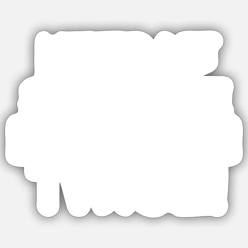 Ne perdez pas votre temps Sticker taille S (10 x 10 cm)