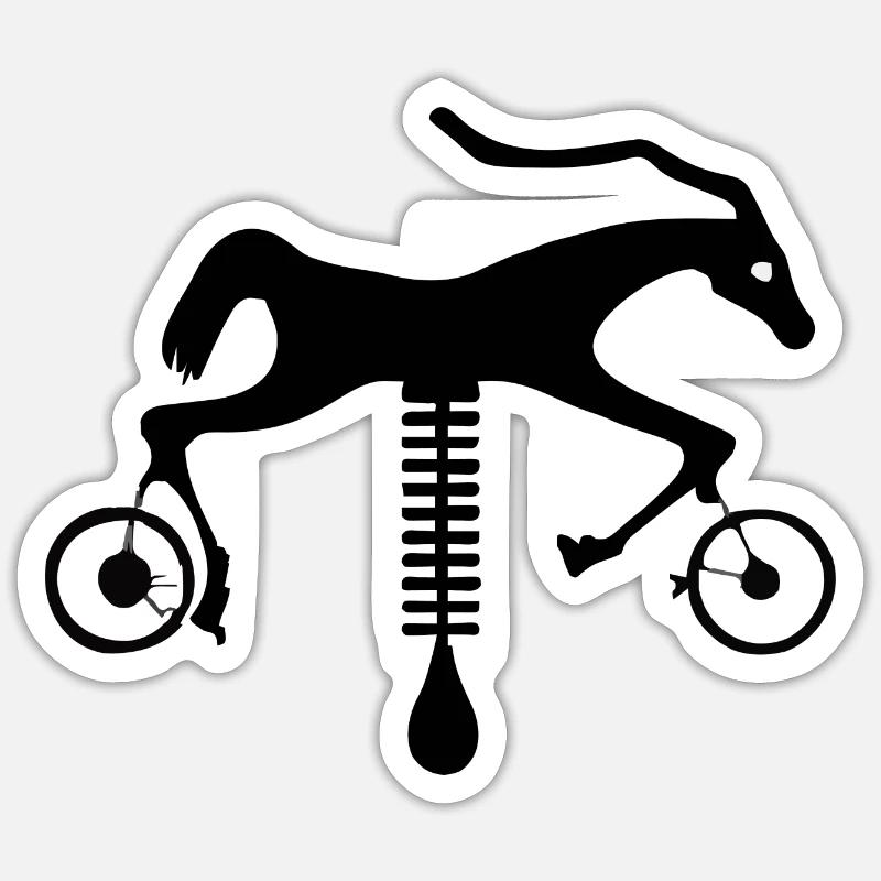 Sticker Größe S (10 x 10 cm) - 