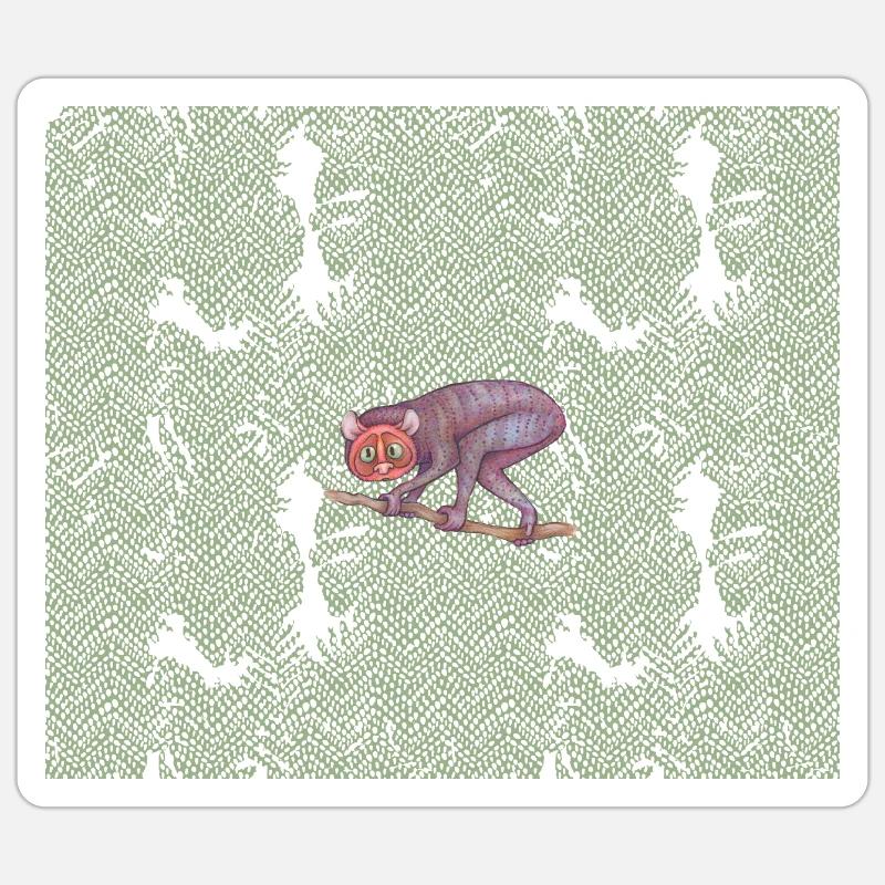 Lori Sticker size S (10 x 10 cm)