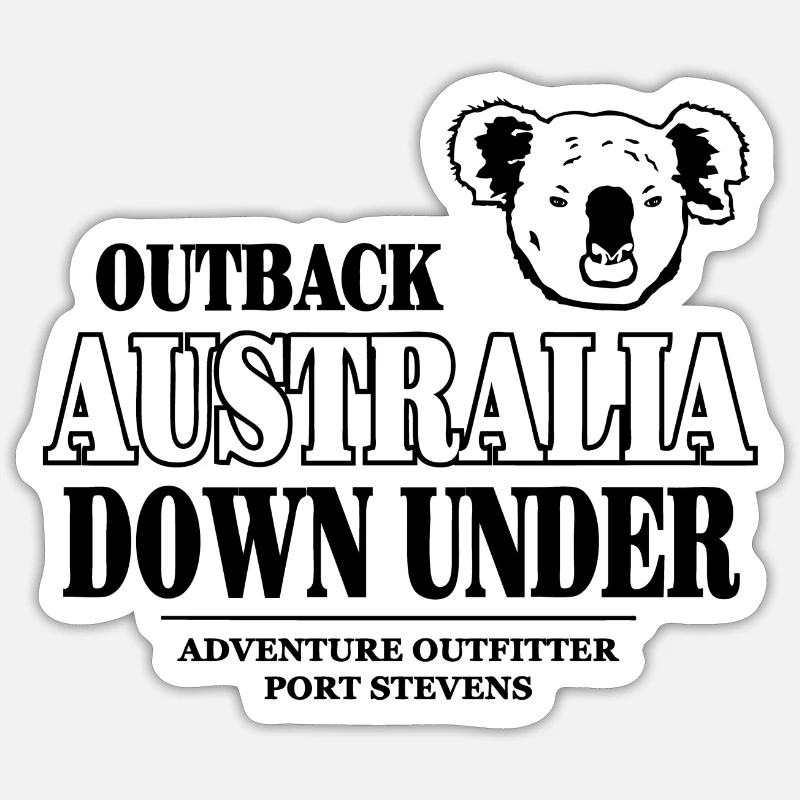 Koala - Australia - Australien Sticker Größe S (10 x 10 cm)