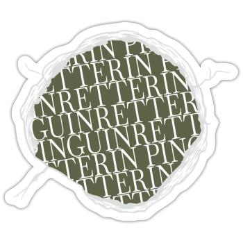tierliebe confetti friends fährte humor - Sticker Größe S (10 x 10 cm) - Mattweiß - Vorne