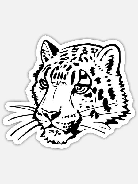- Sticker Größe S (10 x 10 cm) - Mattweiß