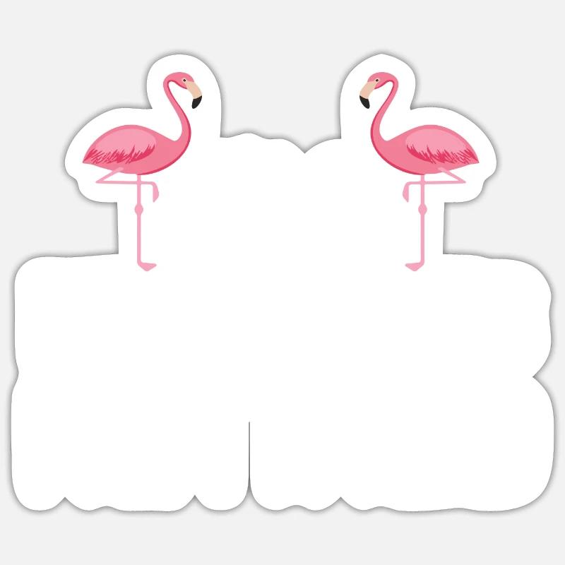 I M FLOCKING RETIRED Sticker size S (10 x 10 cm)